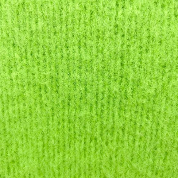 Polo by Ralph Lauren Neon Green Scottish Shetland Wool Crewneck Sweater Size L - Picture 6 of 7